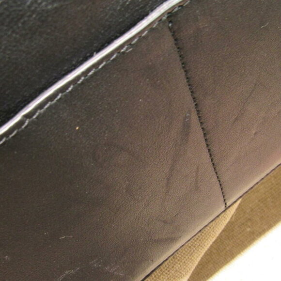 Celine Cabas Phantom Tote Bag Canvas Beige Blue - Picture 13 of 16